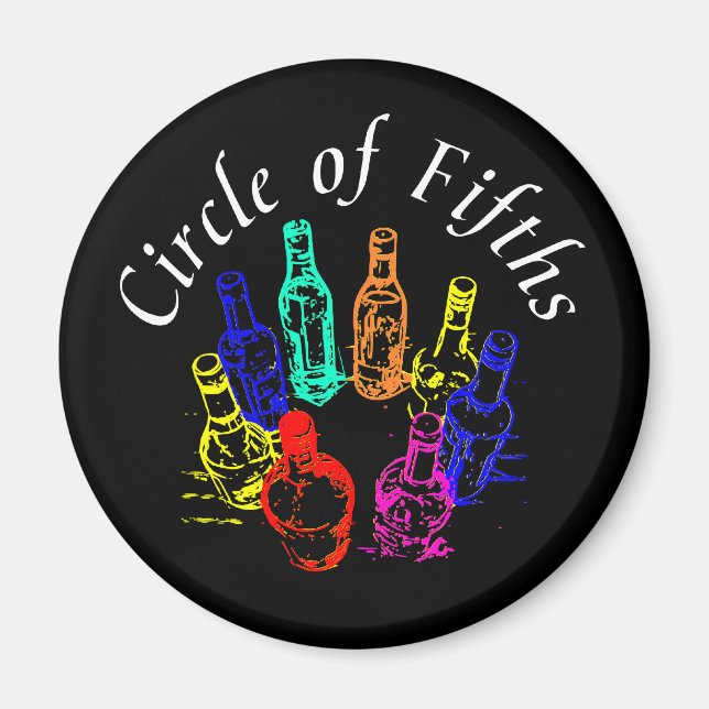 Circle of Fifths Magnet (Front)