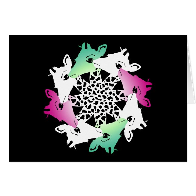 circle of giraffes (Front Horizontal)