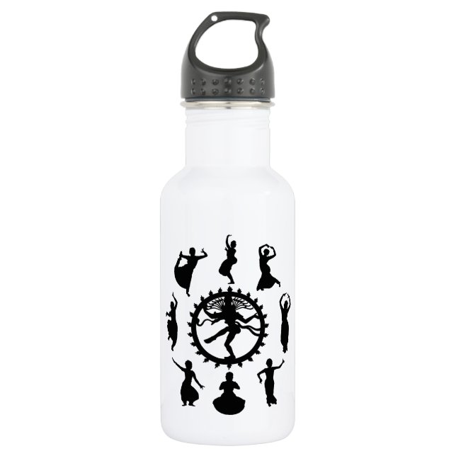 Circle of Indian Dance 532 Ml Water Bottle (Front)