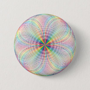 circle of joy 2 inch round button