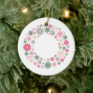 Circle of Joy Ceramic Ornament