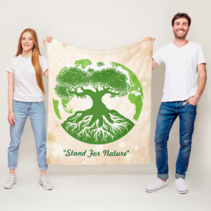 "Circle Of Life" Fleece Blanket