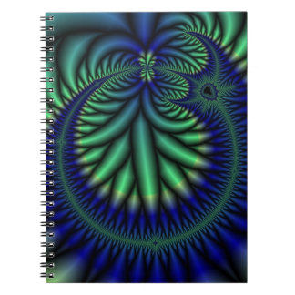 Circle of life Fractal art notebook