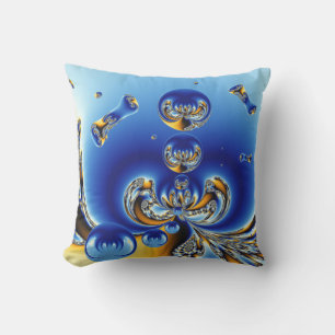 Circle Of Life Geo Shapes Throw Pillow