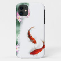 Circle of Life Oriental Zen Feng Shui Koi & Lotus