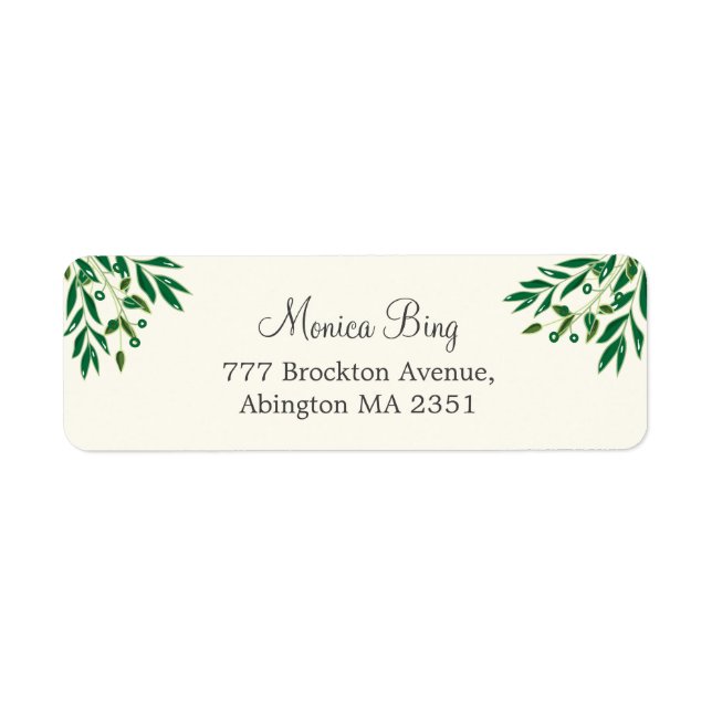 Circle of Love | Return Adress (Front)