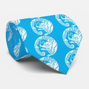 Circle of Nichiren sect dragon Tie