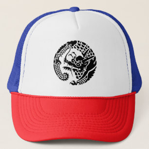 Circle of Nichiren sect dragon Trucker Hat