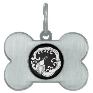 Circle of rainy dragon pet tag