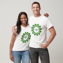Circle Of Shamrocks T-Shirt