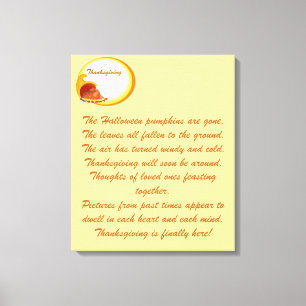 Circle of Thanks - Canvas Print