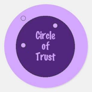 Circle of Trust Classic Round Sticker