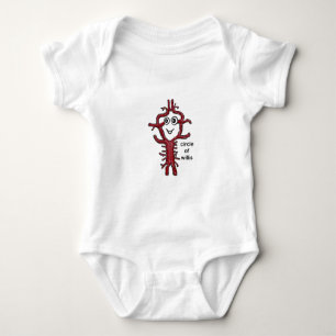 Circle of Willis Baby Bodysuit