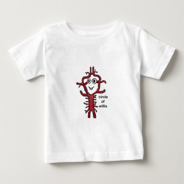 Circle of Willis Baby T-Shirt (Front)