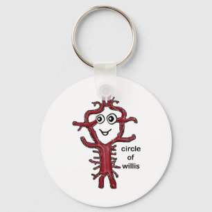 Circle of Willis Keychain