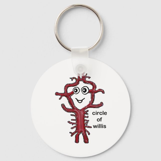 Circle of Willis Keychain (Front)