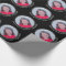 Circle One Photo with Birthday Greeting - Black
