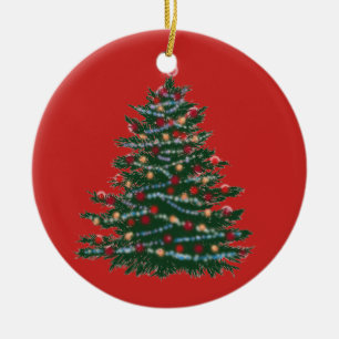 Circle Ornament Christmas tree