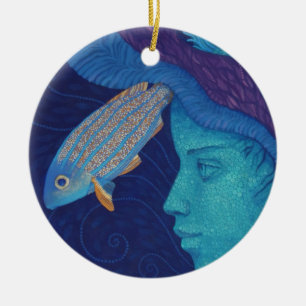 Circle Ornament "Underwater tales"
