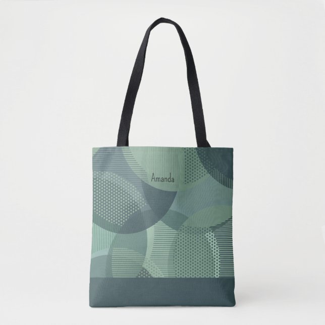 Circle Pattern II Tote Bag (Front)