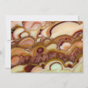 Circle Pattern Of Onyx Stone Card