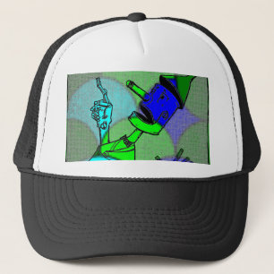 Circle Pattern Tin Man Hat