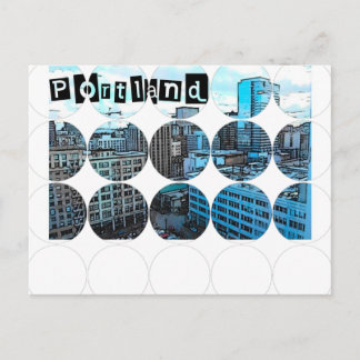 Circle Photo Postcard