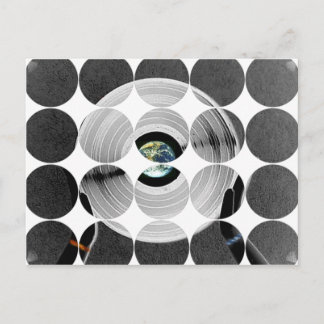 Circle Photo Postcard