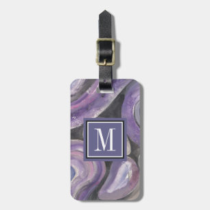 Circle Rain Luggage Tag
