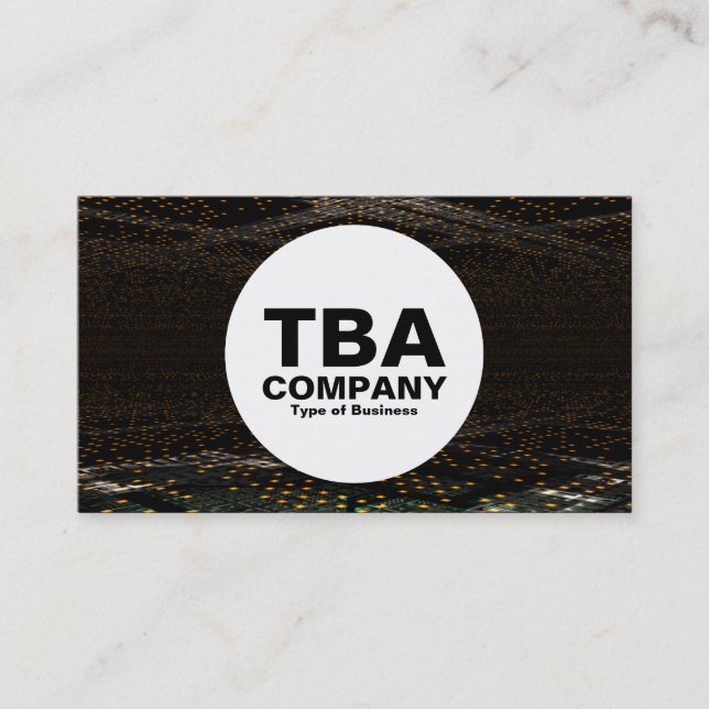 Circle - Sci-fi City Business Card (Front)