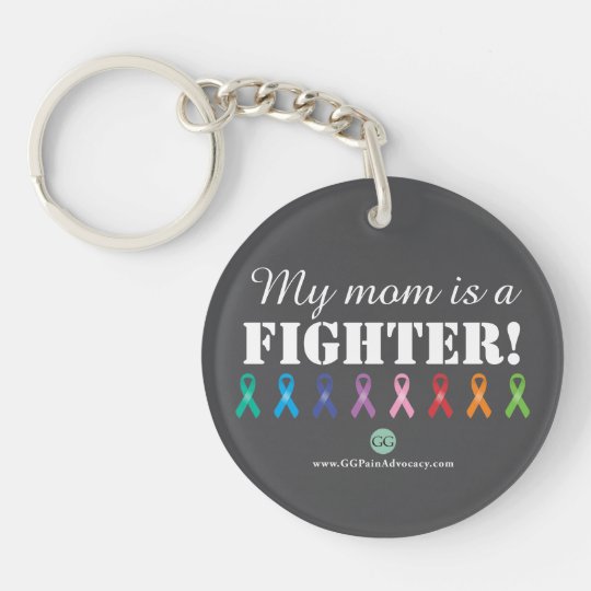 Circle (single-sided) Key Chain