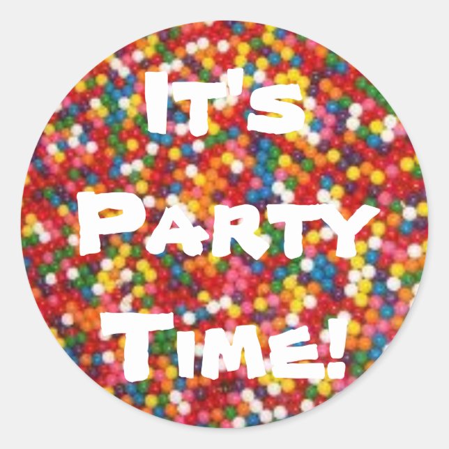 Circle Sticker Gumballs Galore! (Front)