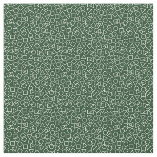 Circle Triangle Square Fabric