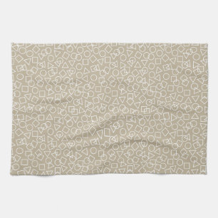 Circle Triangle Square Kitchen Towel