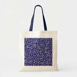 Circle Triangle Square Tote Bag