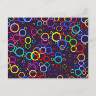 Circle Wallpaper Postcard