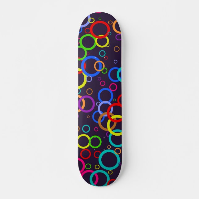 Circle Wallpaper Skateboard (Front)