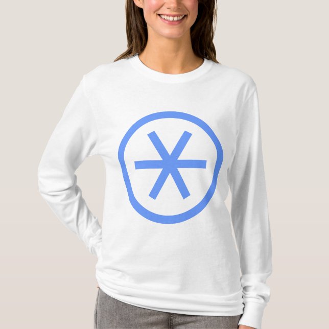 Circled Asterisk T-Shirt (Front)