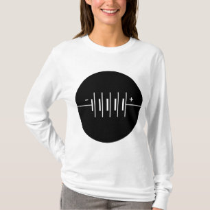 Circled Batteries Symbol T-Shirt