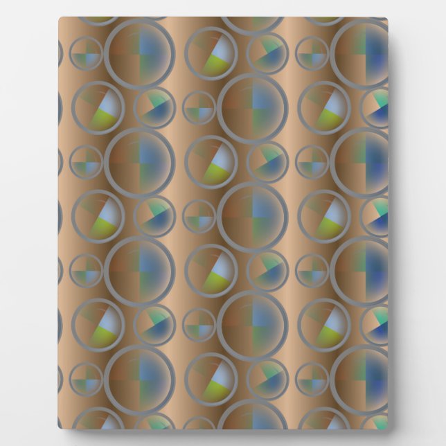 Circles Abstract Plaque (Front)