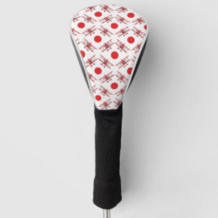 Circles Airplanes Pilot Plane Aviation Aviator Golf Head Cover