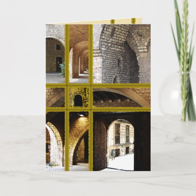 Circles and Doorways Card (Front)