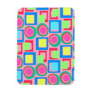 Circles and Squares Magnet