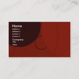 Circles Background Business Card