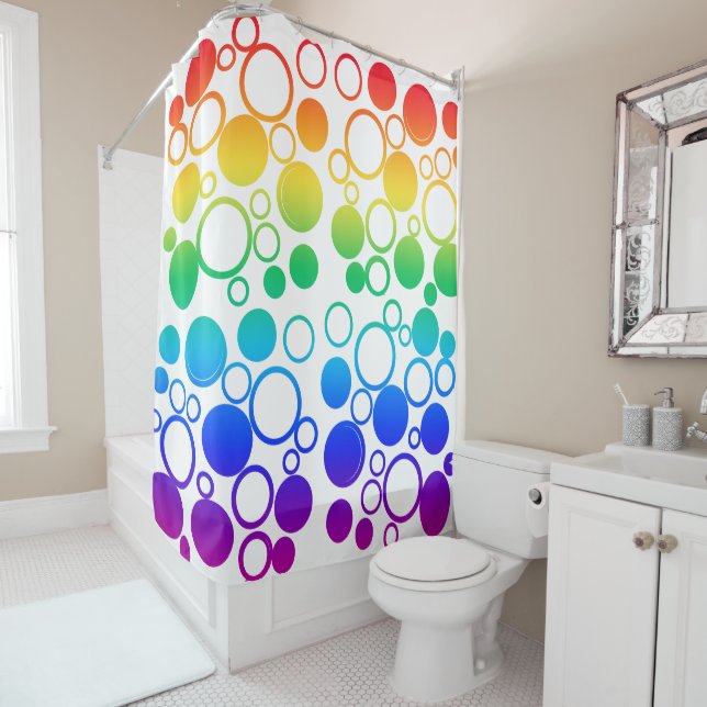 Circles, Bubbles, Rainbow colours (In Situ)