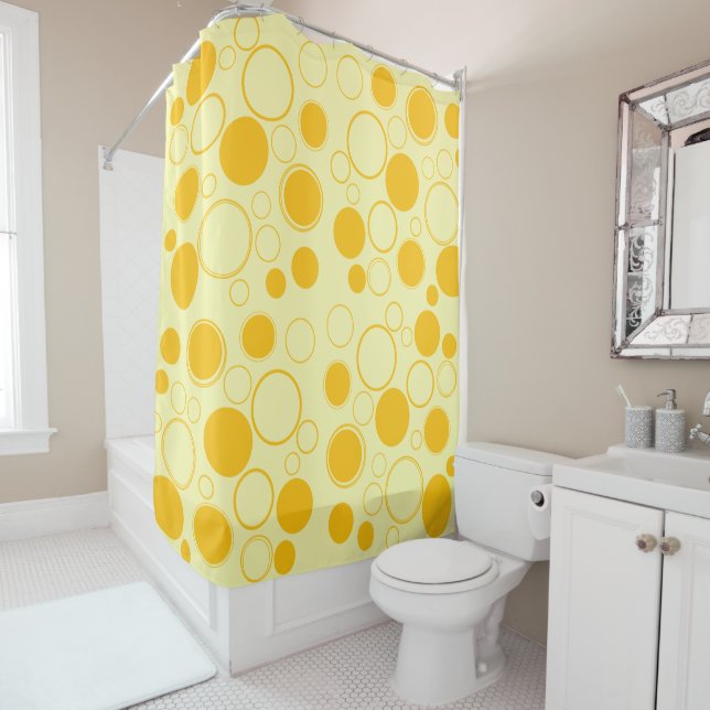 Circles, Bubbles, Yellow and Lemon (In Situ)