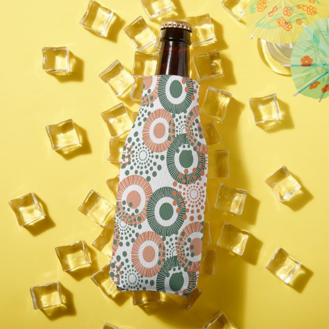 Circles, Circles Everywhere Bottle Cooler (In Situ Summer)