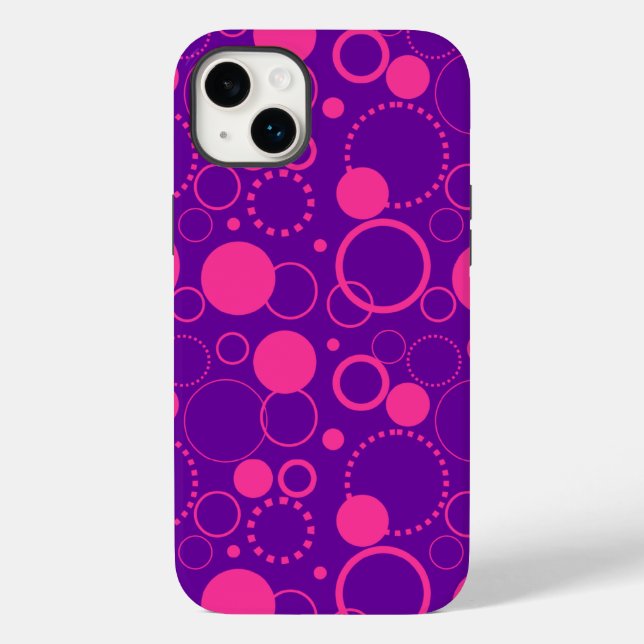 Circles & Dots Case-Mate iPhone Case (Back)