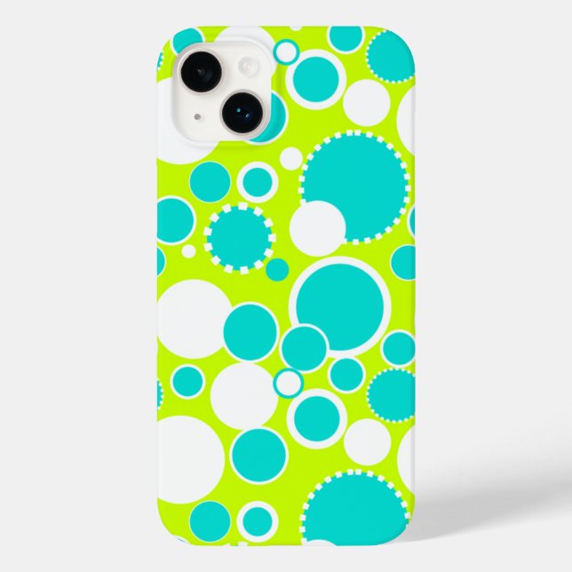 Circles & Dots Case-Mate iPhone Case (Back)