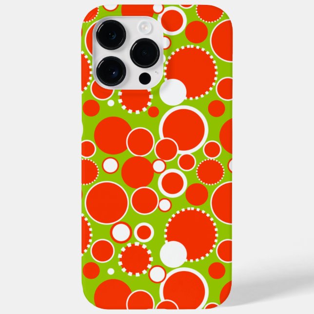 Circles & Dots Case-Mate iPhone Case (Back)